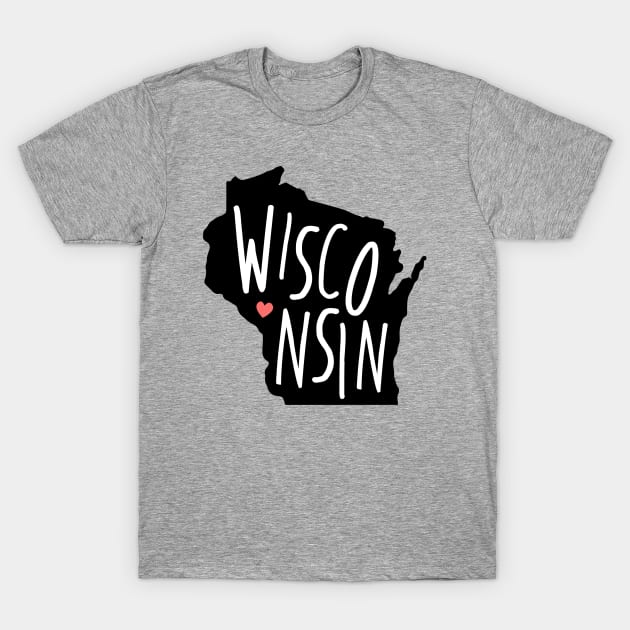 Wisconsin T-Shirt by mynameisliana